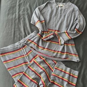 Free People Mariner Sweater Set Dusty Blue | FP Beach